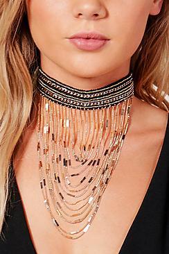 Boohoo Kate Statement Plunge Choker