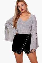Boohoo Plus Erin Flare Sleeve Jumper
