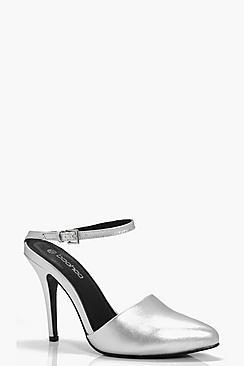 Boohoo Harriet Pointed Toe Stiletto Mule