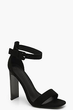 Boohoo Flat Two Part Heels