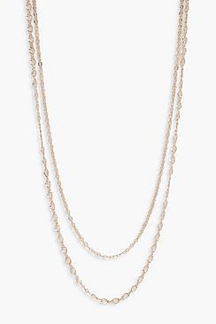 Boohoo Simple Layered Choker Necklace