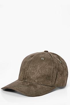 Boohoo Faux Suede Cap
