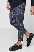 Boohoo Check Tailored Trousers