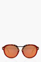 Boohoo Aimee Metal Trim Sunglasses
