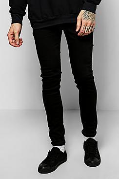 Boohoo Spray On Skinny Stretch Jeans