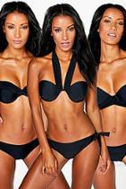 Boohoo Athens Underwired Bandeau Wrap Bikini