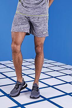 Boohoo Man Gym Runner Shorts With Print