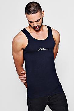 Boohoo Man Signature Muscle Fit Vest
