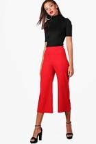 Boohoo Tall Alexis Tailored Wide Leg Culottes
