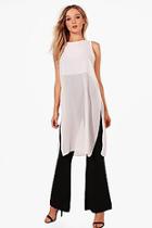 Boohoo Phoebe Split Side Tunic