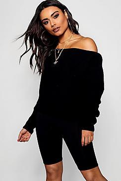 Boohoo Off The Shoulder Slouchy Sweater