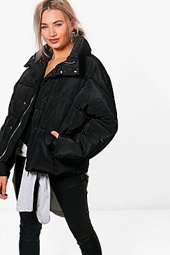 Boohoo Boutique Oversized Padded Jacket