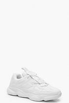 Boohoo Lace Up Chunky Dad Trainers