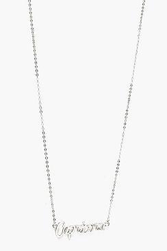 Boohoo Cristina Capricorn Star Sign Necklace