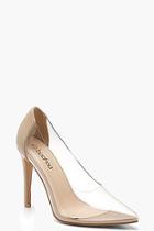 Boohoo Clear Court  Shoes