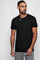 Boohoo Original Man Embroidered Neck T-shirt