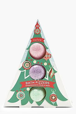 Boohoo 3 Christmas Novelty Bath Fizzers