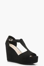 Boohoo Skye Cut Out Wedges
