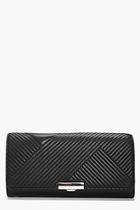 Boohoo Hannah Quilted Clutch