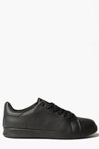 Boohoo Black Lace Up Trainers