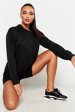 Boohoo Basic Oversized Straight Hem Hoody