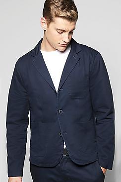 Boohoo Slim Fit Worker Blazer