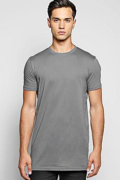 Boohoo Longline T Shirt