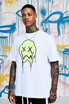 Boohoo Quavo Oversized Drip Face T-shirt