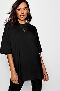 Boohoo Washed Pastel Oversized T-shirt