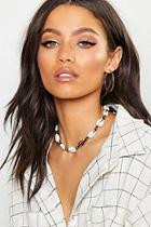 Boohoo Shell Anklet & Necklace Pack