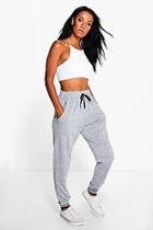 Boohoo Harper Mono Cuff Knitted Joggers