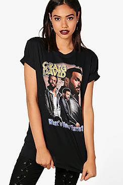 Boohoo Craig David License Tee