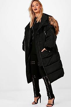 Boohoo Boutique Longline Padded Parka