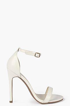 Boohoo Lizard Barely There Heels