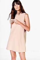Boohoo Aria Cut Out Tabard Side Shift Dress