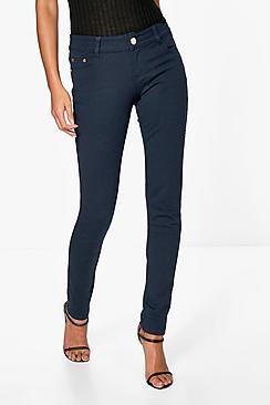 Boohoo Valentina Super Stretch Highwaist Skinny Trousers