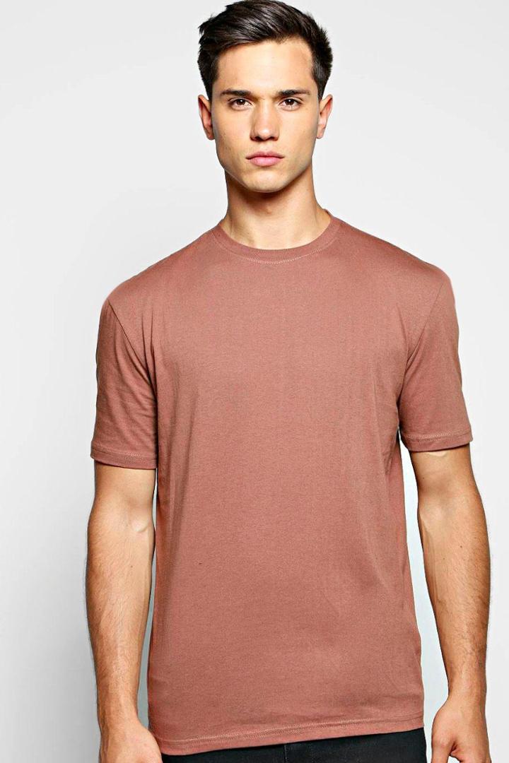 Boohoo Oversized Boxy T Shirt Brown