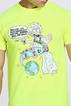 Boohoo El Ricko Rick & Morty License Oversized T-shirt