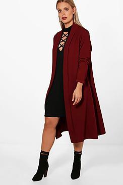 Boohoo Plus Waterfall Duster