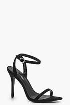 Boohoo Megan Pointed Toe Barely There Heels