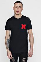 Boohoo Collegiate Applique T-shirt