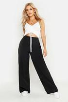 Boohoo Plus High Waisted Woven Wide Leg Trouser