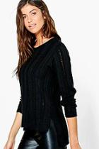 Boohoo Beth Ladder Stitch Jumper