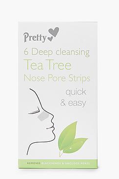 Boohoo 6 Deep Cleansing Tea Tree Nose Pore Strips