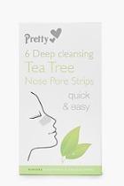 Boohoo 6 Deep Cleansing Tea Tree Nose Pore Strips