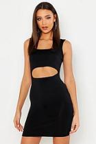 Boohoo Tall Cut Out Detail Bodycon Mini Dress