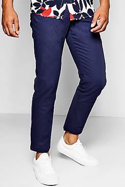 Boohoo Straight Leg Chino With Stretch