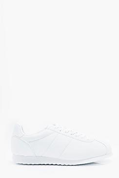 Boohoo Retro Lace Up Running Trainers