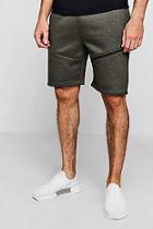 Boohoo Side Zip Jersey Shorts