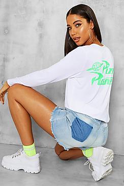 Boohoo Disney Pizza Planet Licence Tee